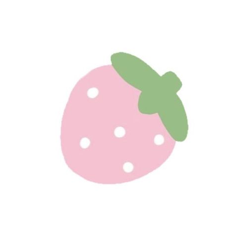 Pink Strawberry, Not Mine, Pink, White