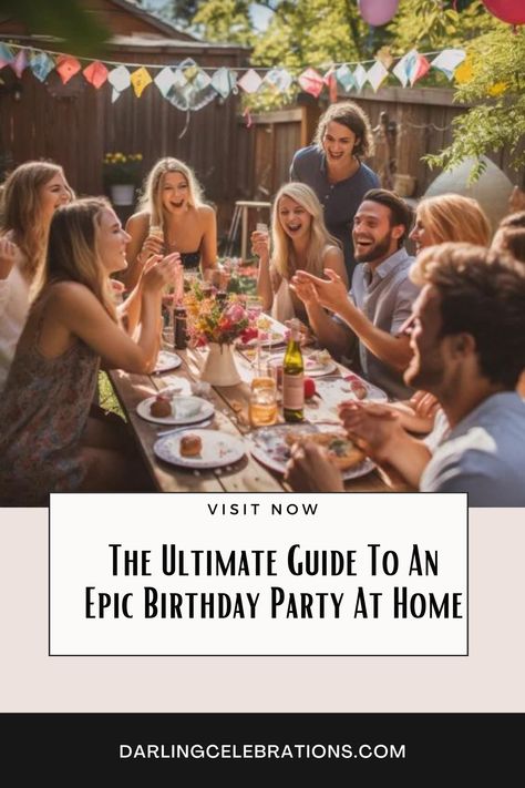 Visit Website Birthday Get Together Ideas, Chill Birthday Party Ideas, What To Do At Birthday Parties, Intimate Birthday Party Ideas, Cozy Birthday Party Ideas, Birthday Party At Home Ideas, Birthday At Home Ideas, Birthday Celebration Ideas At Home, At Home Party Ideas