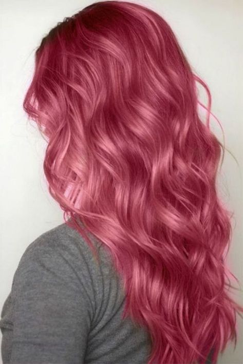 Colorful pink hairstyles (2) Pink Hairstyles, Pretty Hair Color, Hair Color For Women, Hair Color Pink, Short Hair Color, Ombre Hair Color, Dye My Hair, Hair Dye Colors, Hair Inspiration Color