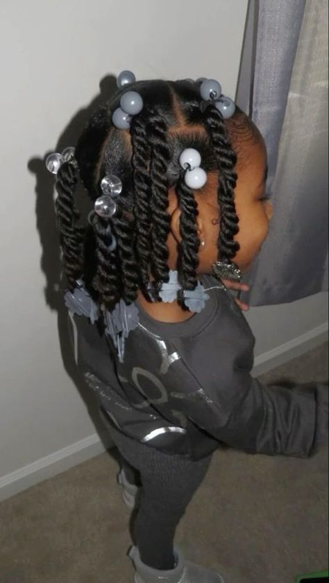 Little Kid Hairstyles Black Natural Hair, Natural Hair Styles Little Kids, Hairstyles For Infant Girls Baby Black, Natural Hairstyles For Toddlers Black, Black One Year Old Hairstyles, Black Girls Hairstyles Toddler, Toddlers Braids Hairstyles, Lil Black Girls Hairstyles, Baby Natural Hairstyles