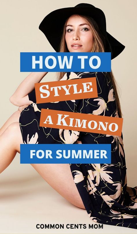 Styling Kimono, Styling Kimonos Casual, Summer Cover-up With Kimono Sleeves For Vacation, Kimono Outfit Summer, Casual Cover-up With Kimono Sleeves For Festivals, Kimono Beach Outfit, Summer Cover-up With Kimono Sleeves, Dive Bar Outfit, Kimono Summer Outfit