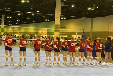 Volleyball Nationals, Aau Volleyball, Sophomore Year, National Anthem, Volleyball, Basketball Court