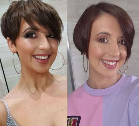 Growing Out A Pixie Cut, Growing Short Hair, Growing Out Pixie Cut, Growing Out A Pixie, Grown Out Pixie, Growing Out Hair, Poofy Hair, Pixie Bob Hairstyles, Haircut Tip