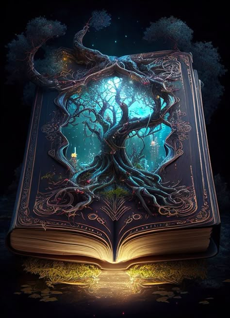 #ai-art #Fantasy #magic_book #witchcraft Grimoire Book Fantasy Art, Magical Book Art, Magic Portal, Magical Books, Buku Harry Potter, Magic Books, Grimoire Book, Magical Book, Fairytale Photography