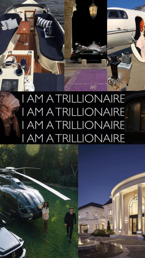 Vision Board Billionaire, Trillionaire Aesthetic, Multi Millionaire Lifestyle, Tech Billionaire Aesthetic, Billionaire Lifestyle Wallpaper, Billionaire Vision Board, Billionaire Affirmations, Billionaire Lifestyle Luxury Living Women, Trillionaire Lifestyle