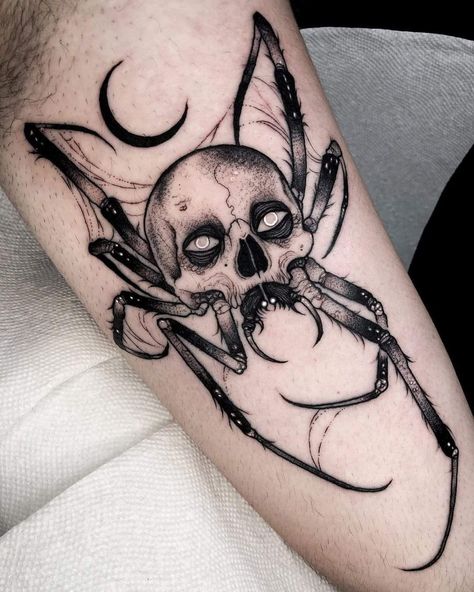 Scary Tattoo Designs, Hand Tattoo Ideas, Satanic Tattoos, Tattoo Guide, Saved Tattoo, Insect Tattoo, Bull Tattoos, Tattoo Magazine, Scary Tattoos