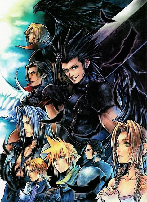 Final Fantasy Crisis Core, Tetsuya Nomura, Zack Fair, Crisis Core, Advent Children, Video Game Genre, Final Fantasy Art, Fantasy Collection, Cloud Strife