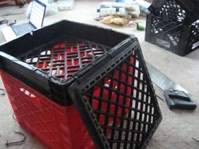 Kayak Crate, Kayak Fishing Setup, Kayak Fishing Diy, Kayak Fishing Tips, Kayak Fishing Accessories, Kayak Fishing Gear, Milk Crate, Kayaking Gear, Kayak Camping