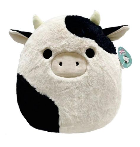 Toy Catalogs, Pillow Pals, Cute Squishies, Toys Uk, Modern Toys, Pink Cow, Baby Cows, The Cow, Cute Stuffed Animals