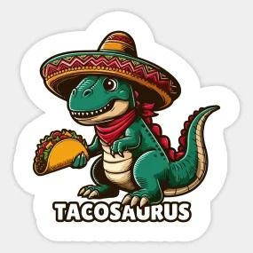 Tacosaurus taco dinosaur - Tacosaurus - T-Shirt | TeePublic Taco Dinosaur Tattoo, Taco Dinosaur, Dinosaur Tattoo, Eating Tacos, Dinosaur Tattoos, Tacos, Tattoos, T Shirt