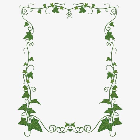 Vines Border, Vine Clipart, Writing Frame, Vine Decoration, Frame Png, Decorative Borders, Clipart Images, Free Png, Png Clipart