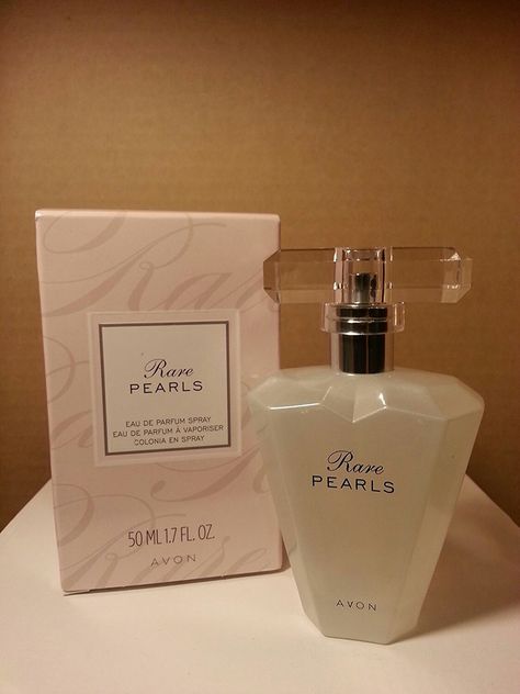 Avon Rare Pearls Eau De Parfum Spray 1.7 Fl. Oz. Avon Perfume Bottles, Rare Pearls, Avon Collectibles, Avon Perfume, Perfume Collection, Body Mist, Women Perfume, Women Fragrance, Smell Good