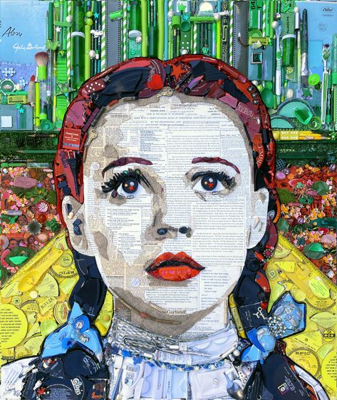 Jason Mecier - Mosaic Portrait Artist Junk Art, Macaroni Art, Mosaic Portrait, Pat Benatar, Candy Art, Artist Biography, Artist House, Celebrity Houses, Pop Artist