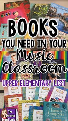 Picture books and chapter books for the music classroom are essentials. Explore this list of books appropriate for upper elementary that cover instruments, composers, careers, history and more. Instruments Of The Orchestra, Music Education Activities, Elementary Music Class, Middle School Music, Homeschool Music, Music Lessons For Kids, Elementary Music Lessons, Elementary Music Education, Elementary Music Teacher