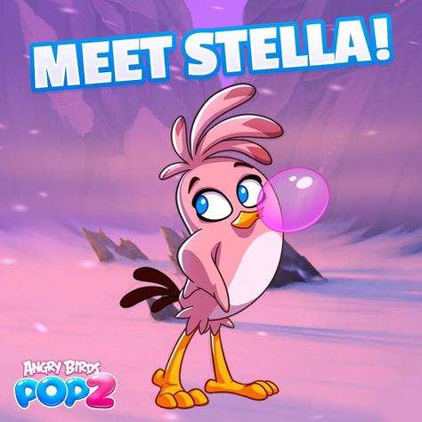 Stella Angry Birds, Angry Birds 2 Game, Stella Icon, Angry Birds Stella, Stella Art, Bird App, Angry Bird, Star Wars Wallpaper, Pink Bird