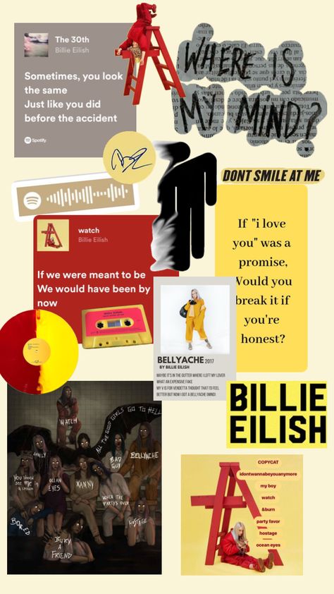 #billieeilish #billieeilishhappierthanever #billieelishcopycat #copycat #happierthanever #billie #eilish #vinyl #cassete #lyrics #signature #artwork Copycat Billie Eilish, Billie Eilish Signature, Billie Eilish Vinyl, Logo Redesign, Artist Logo, Guitar Songs, Create Collage, Creative Play, Billie Eilish