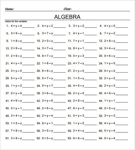 13+ 7th Grade Algebra Worksheet Templates – Free Word & PDF Documents Download | Free & Premium Templates Vic Fuentes, Grade 7 Worksheets, Year 8 Maths Worksheets, 8th Grade Math Worksheets, 7th Grade Math Worksheets, Printable Multiplication Worksheets, Pre Algebra Worksheets, Math Expressions, Mathematics Worksheets