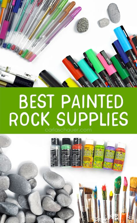 Rock Painting Supplies, Paint Pens For Rocks, Stones Garden, Rock Painting Tutorial, Paint Marker Pen, Painted Rocks Kids, Colorful Paintings Acrylic, Painted Rocks Craft, Painted Rocks Diy