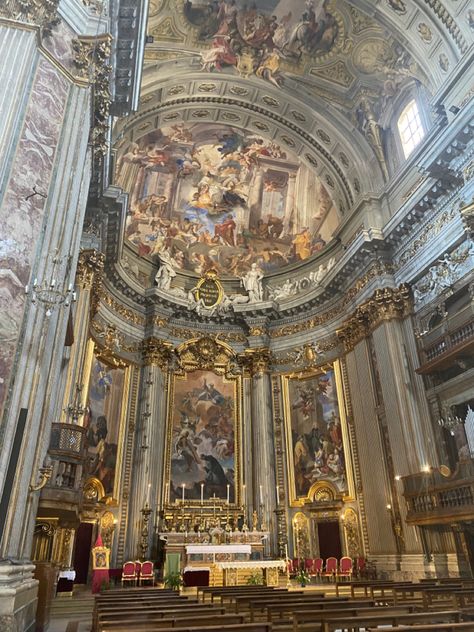 Pretty Church, Christian Weddings, Rome Wedding, Traditional Catholicism, Roman Church, Church Aesthetic, Future Job, Funny Travel, Italy Aesthetic