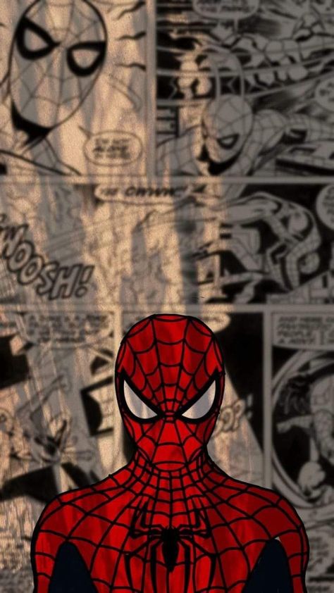 Comic Spider Man Wallpaper, Comic Wallpaper Aesthetic, Spiderman Aesthetic Wallpaper, Spiderman Wallpaper Aesthetic, Spider Man Wallpaper Iphone, Spiderman Wallpaper Iphone, Marvel Spiderman Comic, Spiderman Wallpapers, Wallpaper Spider Man