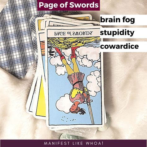 The Page of Swords Tarot Card Guide For Beginners (Reversed) Page Of Swords Reversed, Page Of Swords Tarot, Page Of Swords, Tarot Cards For Beginners, Swords Tarot, Good Communication Skills, Psychic Development, Think Deeply, Difficult Conversations