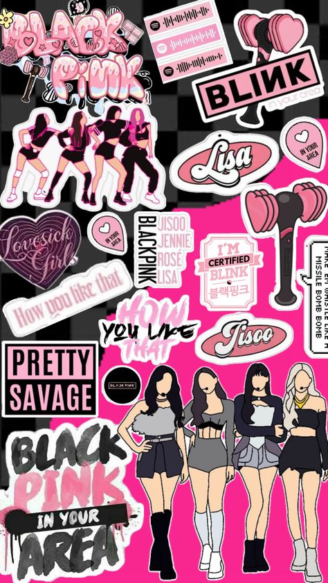 #Blackpink Requested by @artbegginer Pink + Core + Aesthetic, Kitty Clothes, Hello Kitty Clothes, Blink Book, Black Pink Background, Blackpink Wallpaper, Blackpink Funny, + Core + Aesthetic, Diy Phone Case