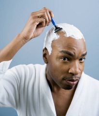 How To Properly Shave, Shave Your Head, Bald Black Man, Mens Medium Length Hairstyles, Shaving Your Head, Men With Grey Hair, Mens Hairstyles Medium, Going Bald, Instagram Hairstyles