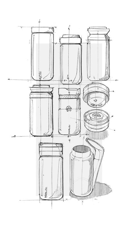 Realistic Flower Drawing, Accessories Design Sketch, Structural Drawing, Bottle Drawing, Industrial Design Trends, Starship Design, Object Drawing, Spaceship Art, Industrial Design Sketch