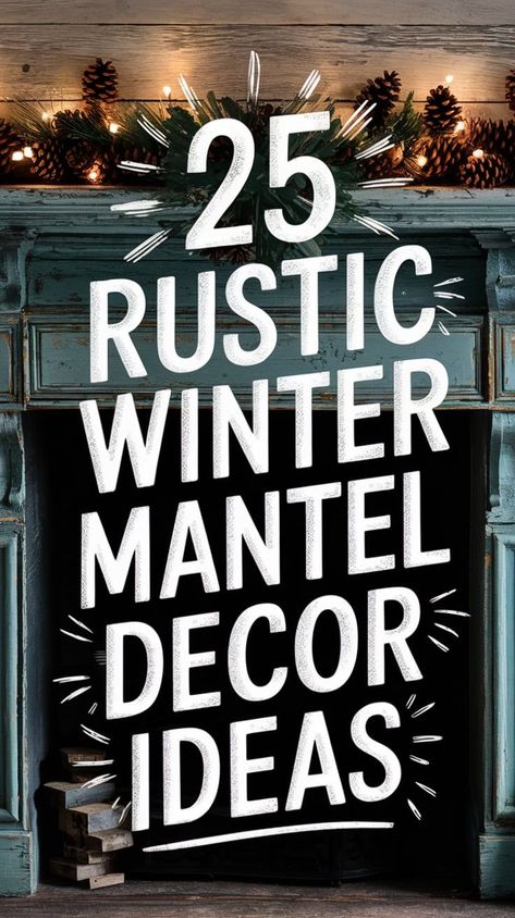 Looking for winter mantel decor ideas? Discover these ideas to transform your mantel into a charming seasonal display. Whether you love elegant, rustic, or cozy styles, these designs will bring warmth and winter magic to your home. Winter Mantel Decor, Winter Mantels, Mantel Decor Ideas, Seasonal Displays, Mantel Decor, Winter Magic, Elegant Designs, Cozy Fashion, Focal Point