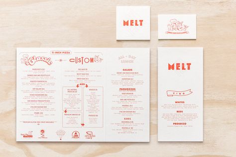 Melt #stationary #menu #folder #restaurant Menu Design Inspiration, Cafe Menu Design, Court Yard, Menu Layout, Menu Inspiration, Food Menu Design, Restaurant Menu Design, Cafe Menu, Grafic Design