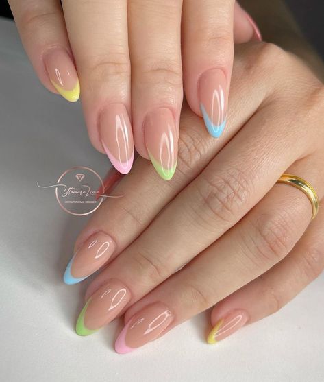 65 Cute 2023 Nail Colors to Inspire You Hello Nails, Nail Color Trends, Simple Gel Nails, Casual Nails, Blush Nails, Nails 2023, Nails Almond, Easter Nails, Spring Easter