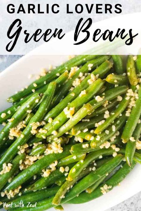 Whole Foods Garlic Green Beans, Garlic Beans Green, Garlic Beans Recipe, Sauteed Garlic Green Beans, Garlic Green Bean Recipes, Green Bean Recipe, Wahls Protocol, Bean Recipe, Gluten Free Sides Dishes