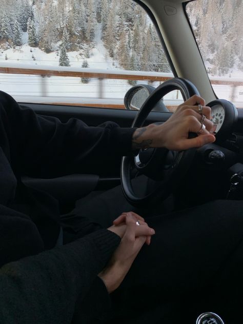 Driving With Boyfriend Aesthetic, Artsy Boyfriend Aesthetic, Winter Boyfriend Aesthetic, Protective Husband Aesthetic, Couples Trip Aesthetic, Roadtrip Aesthetic Couple, Moving In With Your Boyfriend Aesthetic, Overprotective Boyfriend Aesthetic, Artsy Boyfriend