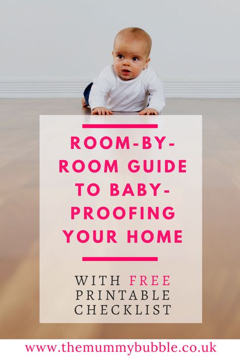 Baby-proofing your home - A room-by-room guide to organising your home so it is safe for your baby or toddler plus a FREE printable checklist | parenting Baby Safety Hacks, Toddler Parenting, Baby Proof, Pumping Moms, Fantastic Baby, Baby Sleep Problems, Printable Checklist, Baby Arrival, Baby Proofing