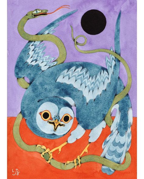 Lou Benesch, Owl Watercolor, Angel Design, Owl Illustration, Owls Drawing, Lowbrow Art, Sketch Illustration, Night Owl, Birdwatching