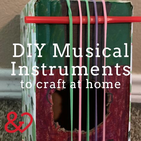 DIY Musical Instruments to Craft at Home | Heart and Harmony Music Therapy Craft At Home, Ocean Drum, Adult Activities, Harmony Music, Homemade Musical Instruments, Making Musical Instruments, Homemade Instruments, Pan Flute, Music Therapist