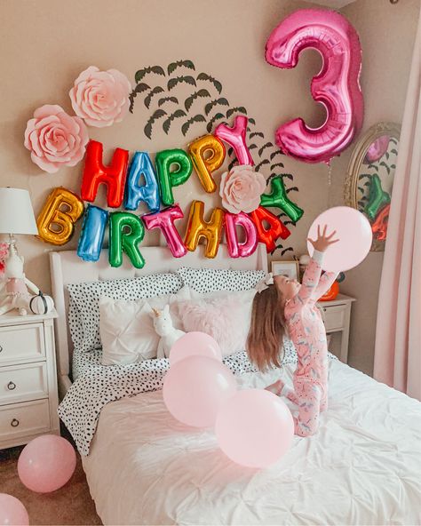 3rd Birthday Morning Surprise, Birthday Room Surprise Kids, Birthday Morning Decorations, Kids Birthday Morning Surprise, Birthday Room Decorations Surprise Girl, Morning Birthday Surprise For Kids, Toddler Birthday Morning Surprise, Birthday Morning Surprise Ideas, Birthday Morning Surprise For Kids