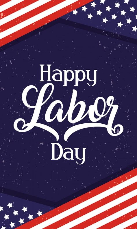 Labor Day History, Holidays In September, Labor Day Quotes, Labor Day Holiday, American Flag Art, Print Design Template, Holiday Graphics, Holiday Quotes, Quote Pins