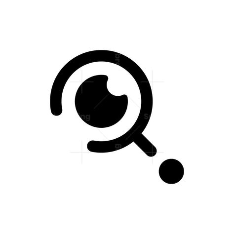 This Mystery eye logo is a modern logo that combine an eye, a magnifying glass and a question mark. Question Logo Design, @ Logo, Mystery Logo Design, Mysterious Logo Design, Ok Logo Design, Detective Logo Design, Question Mark Logo Design, Question Logo, Eyes Logo Design