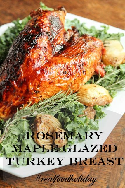 Rosemary Maple Glazed Turkey Breast - $5 Dinners Cranberry Glazed Turkey, Maple Glazed Turkey, Tart Glaze, Glazed Turkey Breast, Glazed Turkey, Cranberry Turkey, Turkey Glaze, Turkey Breast Recipe, Whole Turkey