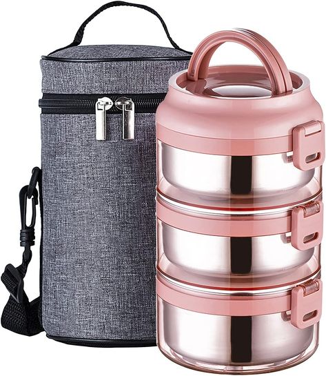 Comes with Lunch Bag, Leakproof, Smart Diet, Weight Control, 75 OZ, Pink Pyrex Containers, Pyrex Storage, Bento Food, Lunch Box With Compartments, Cereal Dispenser, Bento Recipes, Food Storage Container Set, Lunch Containers, Weight Control