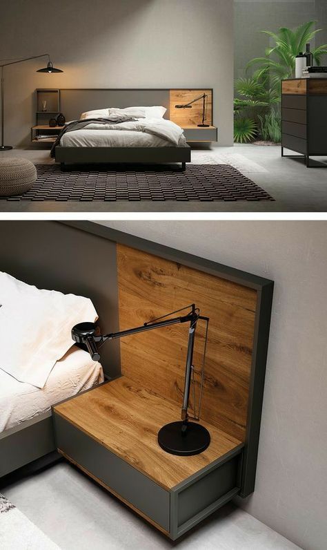 Furniture Design Bedroom, Bed Headboard Design, Bed Frame Design, Wooden Bed Design, Bed Design Modern, Balcony Ideas Apartment, Bedroom Bed Design, Bed Furniture Design, Headboard Designs