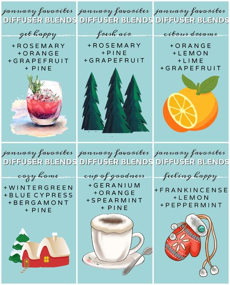 January Diffuser Blends to Help Beat the Winter Blues and free printables. Our diffuser blends of essential oils help beat winter blues! January Simmer Pot, January Diffuser Blends, Winter Essential Oil Blends, Bees Diy, Diffuser Scents, Christmas Diffuser Blends, Simmer Pots, Simmer Pot Recipes, Young Living Diffuser