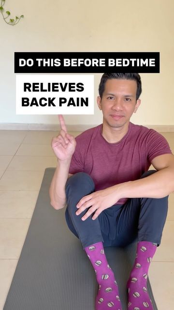 Exercises On Bed, Lower Back Anatomy, Mid Back Exercises, Exercises In Bed, Exercise For Lower Back Pain, Exercise For Lower Back, Stretching Exercises For Back, Bed Stretches, Sciatic Nerve Exercises