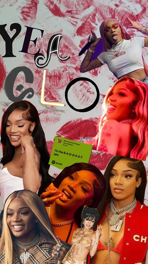 YEAH GLO glorilla wallpaper Glorilla Pimp Rapper Wallpaper, Glorilla Pfp Aesthetic, Glorilla Aesthetic, Glorilla Pimp Rapper, Sofia Core, Happy Birthday Tom, Sza Singer, Celebrity Wallpapers, Colored Hair