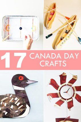 On Canada Day, teach the kids about all that makes this country great with these fun crafts! Canada For Kids, Canada Day Crafts, Canada Day Party, All About Canada, Canada Holiday, Program Ideas, Lake George, Canadian Art, True North