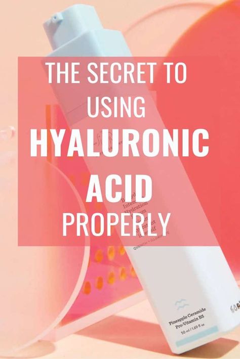 How to Use Hyaluronic Acid the *Right* Way - Hyaluronic Acid Benefits Best Facials For Anti Aging, How To Use Serum, How To Use Hyaluronic Acid, When To Use Hyaluronic Acid, Ceramides Benefits, Hyaluronic Acid Serum Recipe, Hyaluronic Pen, Benefits Of Hyaluronic Acid, Hyaluronic Acid Benefits