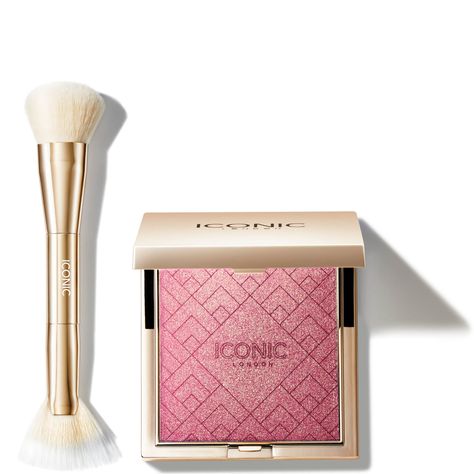 Introducing the ICONIC London Kissed By The Sun Multi-Use Cheek Glow, a 3-in-1 formula that performs as a bronzer, highlighter and a blush. The pressed powder allows you to create a sun-kissed radiance all-year round, uplifting the complexion with a multi-dimensional flush of colour.The formula is equipped with the dual-ended Cheek Glow Brush to help promote a flawless base. The buffing end bounces colour across the complexion with ease, while the opposing fan end allows you to highlight. Iconic London Makeup, Flawless Base, Spf Face, Oh Honey, Skin Hyperpigmentation, Shea Butter Body Shop, Toning Shampoo, Iconic London, Afro Textured Hair