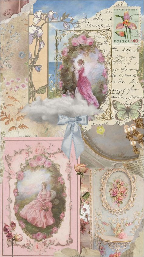 Princess Core Background, Victorian Background Aesthetic, Vintage Lockscreen Pink, Pink Cottage Core Wallpaper, Qocuette Core Wallpaper, Princess Core Aesthetic Wallpaper, Coquette Core Wallpaper, Princess Core Wallpaper, Love Core Wallpaper