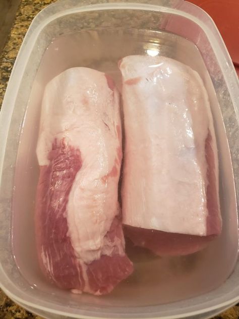 Homemade Canadian Bacon – Pellet Grill Addicts Canadian Bacon Recipes, Deli Meat Recipes, Smoked Bacon Recipes, Curing Bacon, Cured Meat Recipes, Homemade Sausage Recipes, Beef Jerky Recipes, Lunch Meat Recipes, Jerky Recipes